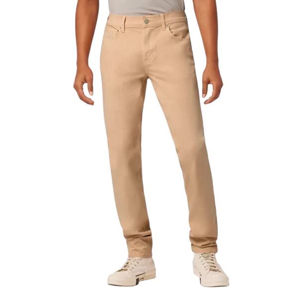New Men’s Hudson Blake Slim Straight Fit Jeans in Cream Size 40 - Picture 1 of 10